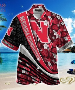 Trending Nebraska Cornhuskers Summer Hawaiian Shirt with Tropical Flower Pattern for Fans