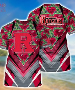 Trending Rutgers Scarlet Knights Summer Hawaiian Shirt and Shorts Set for Sports Fans