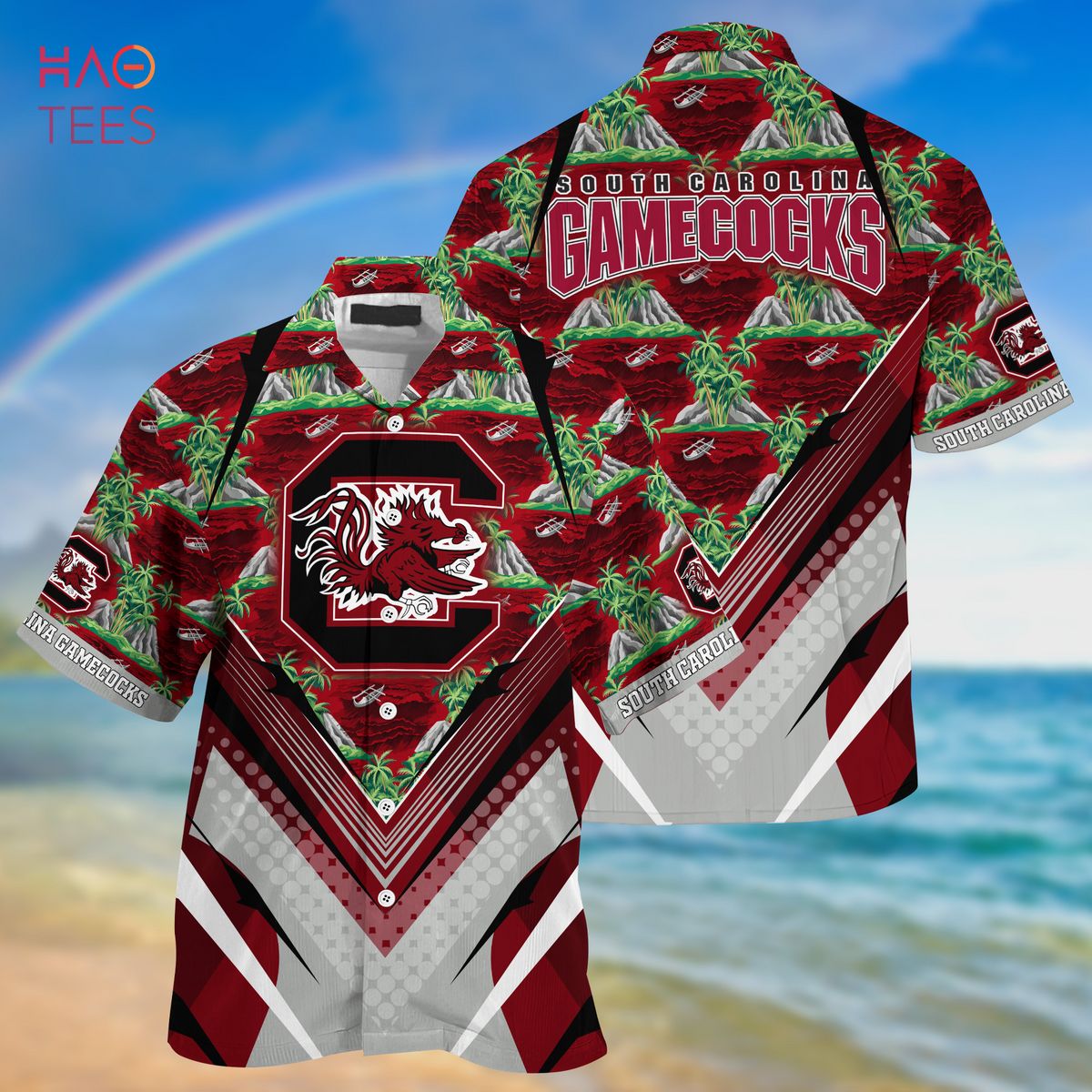 Trending South Carolina Gamecocks Summer Hawaiian Shirt and Shorts Set for Sports Fans