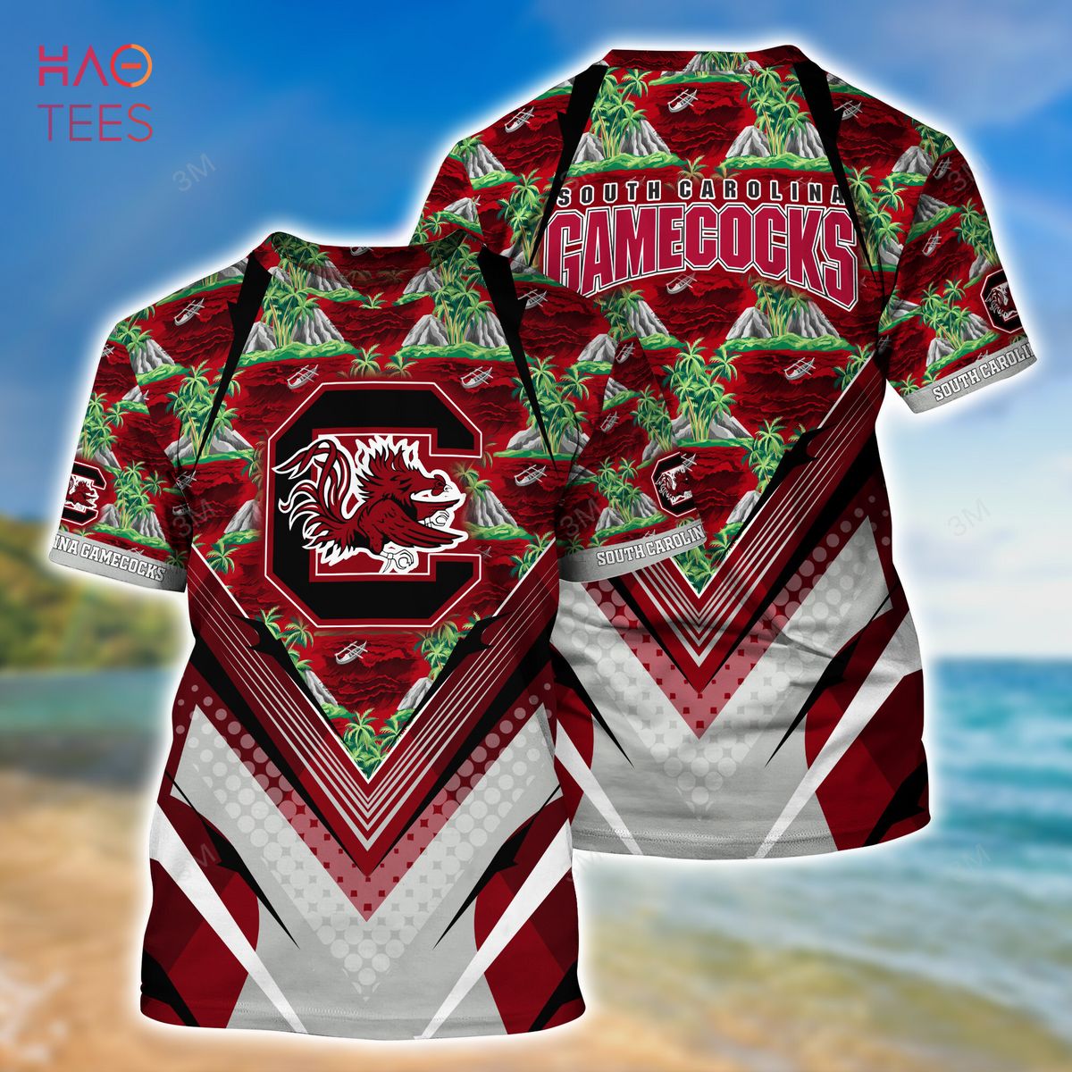 Trending South Carolina Gamecocks Summer Hawaiian Shirt and Shorts Set for Sports Fans