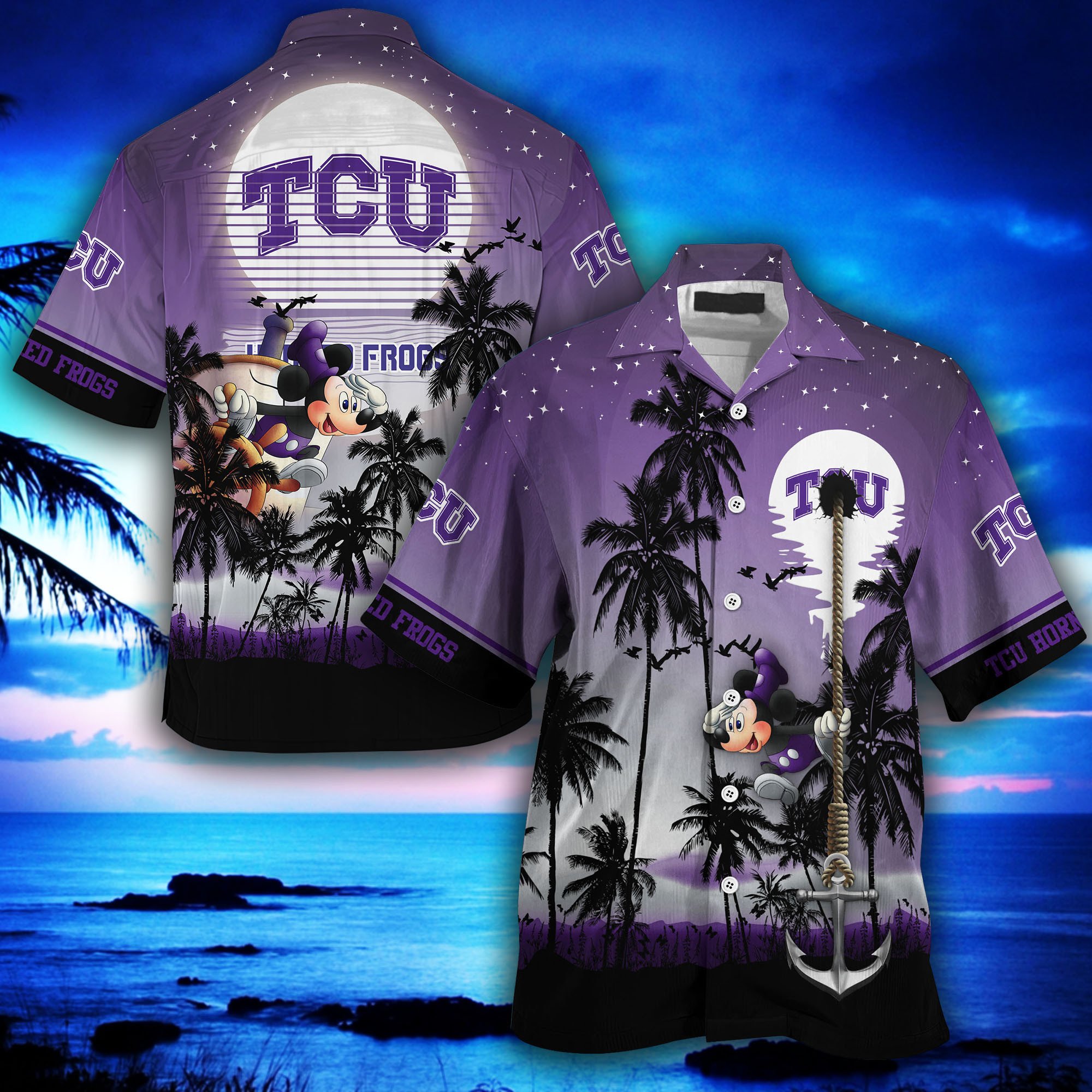 Trending Tcu Horned Frogs NCAA Hawaiian Shirt for Men and Women