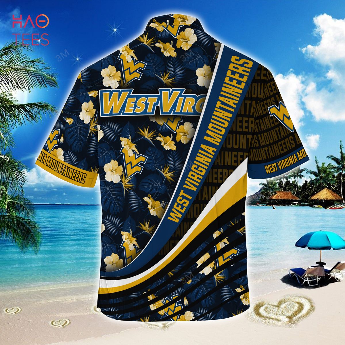 Trending West Virginia Mountaineers Hawaiian Shirt, Perfect Gift for Summer