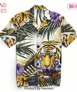 Trendy 2023 LSU Tiger Hawaiian Shirt for Men 