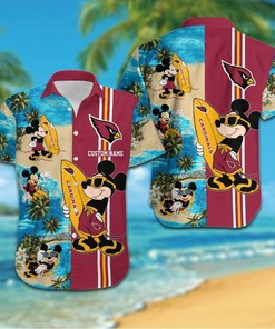 Trendy Arizona Cardinals Tropical Hawaiian Shirt for Fans
