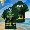 Trendy Baylor Bears Summer Holiday Hawaiian Shirt with Palm Trees 