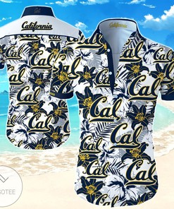 Trendy California Golden Bears Hawaiian Shirt for Football Fans