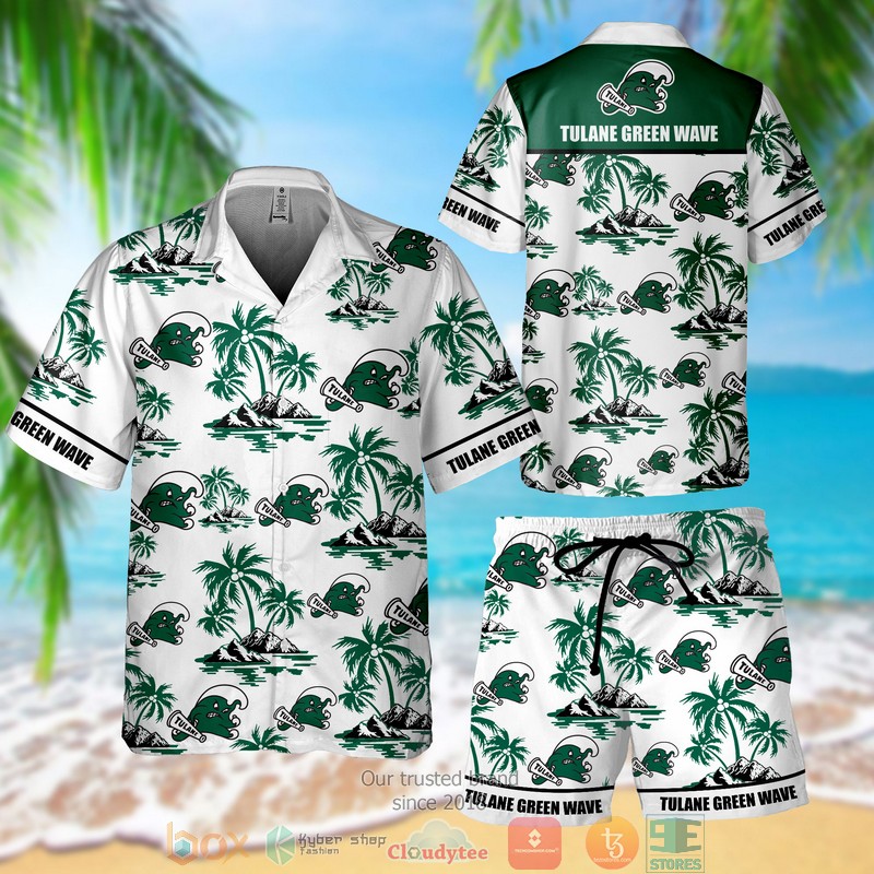 Tulane Green Wave Hawaiian Shirt And Shorts - Perfect Outfit for Game Day or Any Day