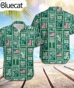 Tulane Green Wave Summer Commemorative Hawaiian Shirt for Sports Fans