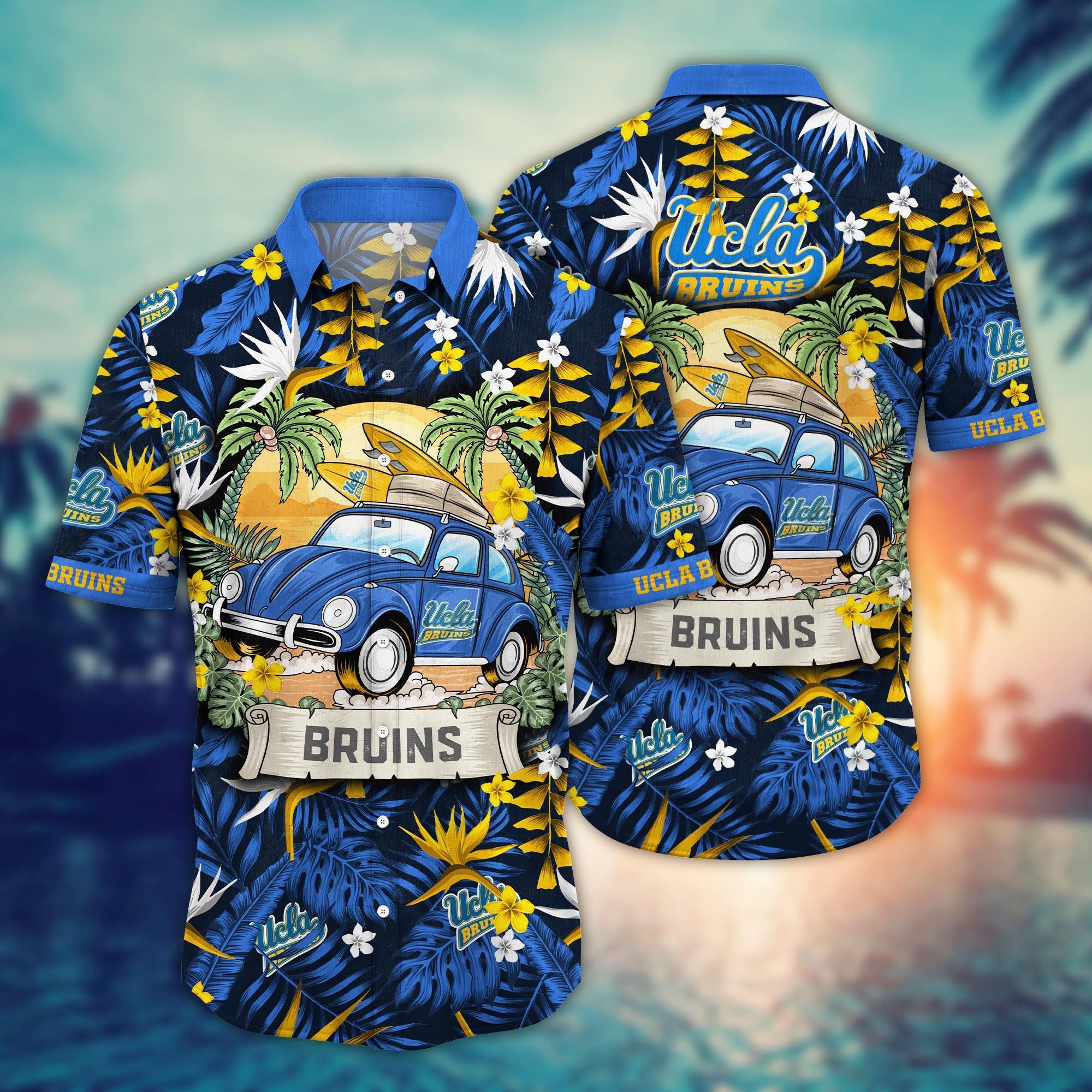 UCLA Bruins NCAA Flower Hawaii Shirt For Fans Style 2