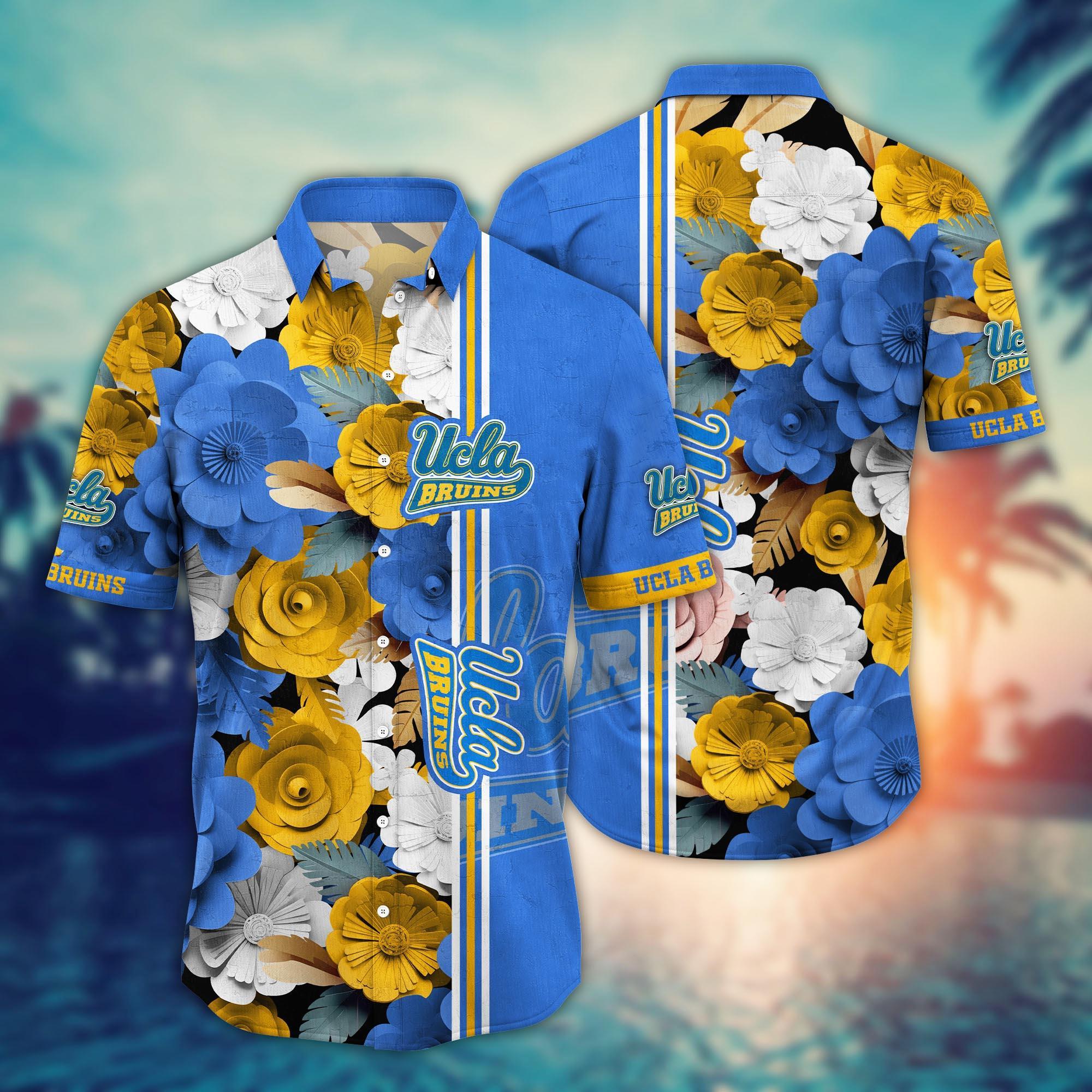 UCLA Bruins NCAA Flower Hawaii Shirt For Fans Style 24