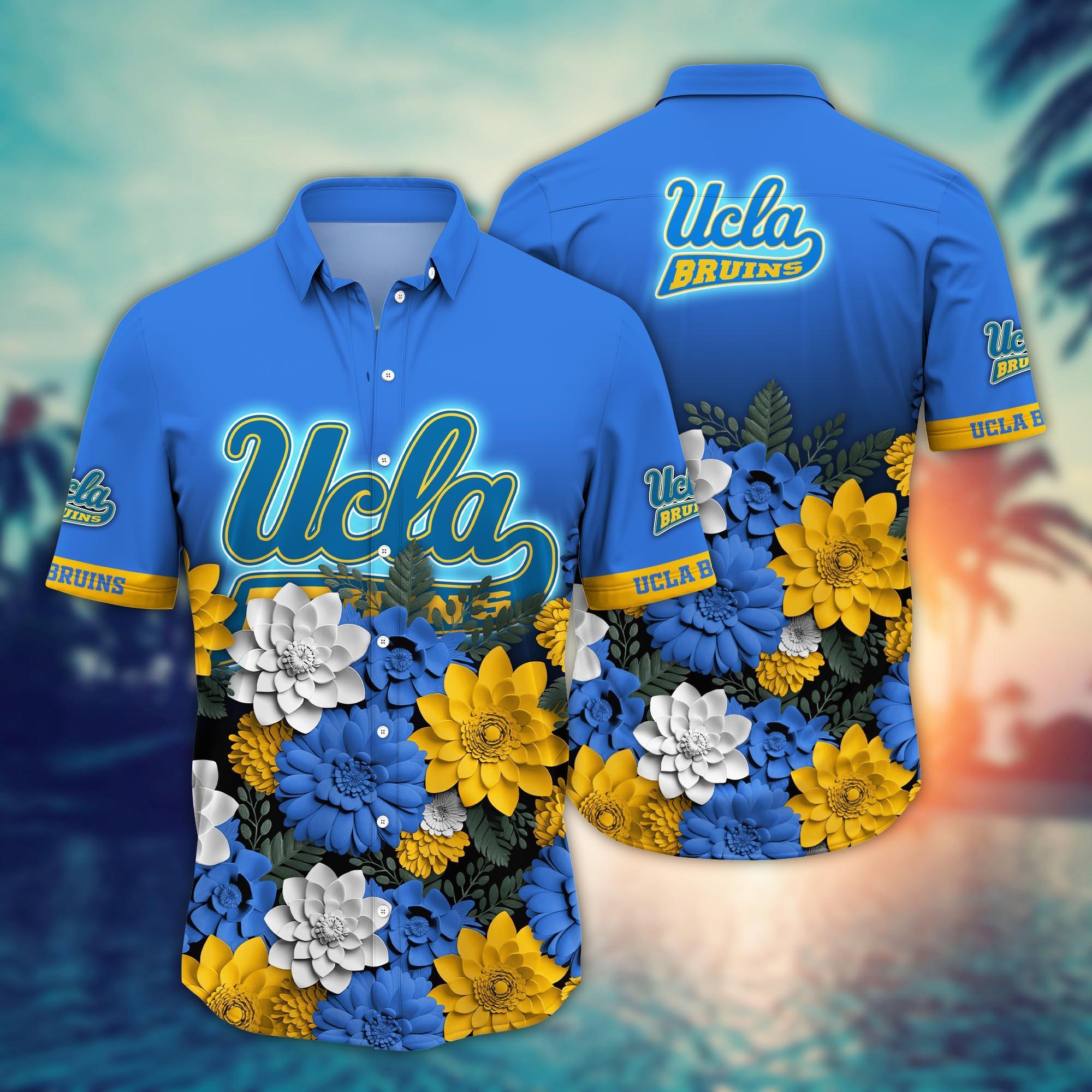 UCLA Bruins NCAA Flower Hawaii Shirt For Fans Style 27