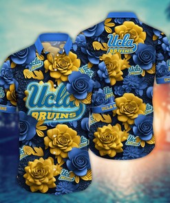 UCLA Bruins NCAA Flower Hawaii Shirt For Fans Style 3