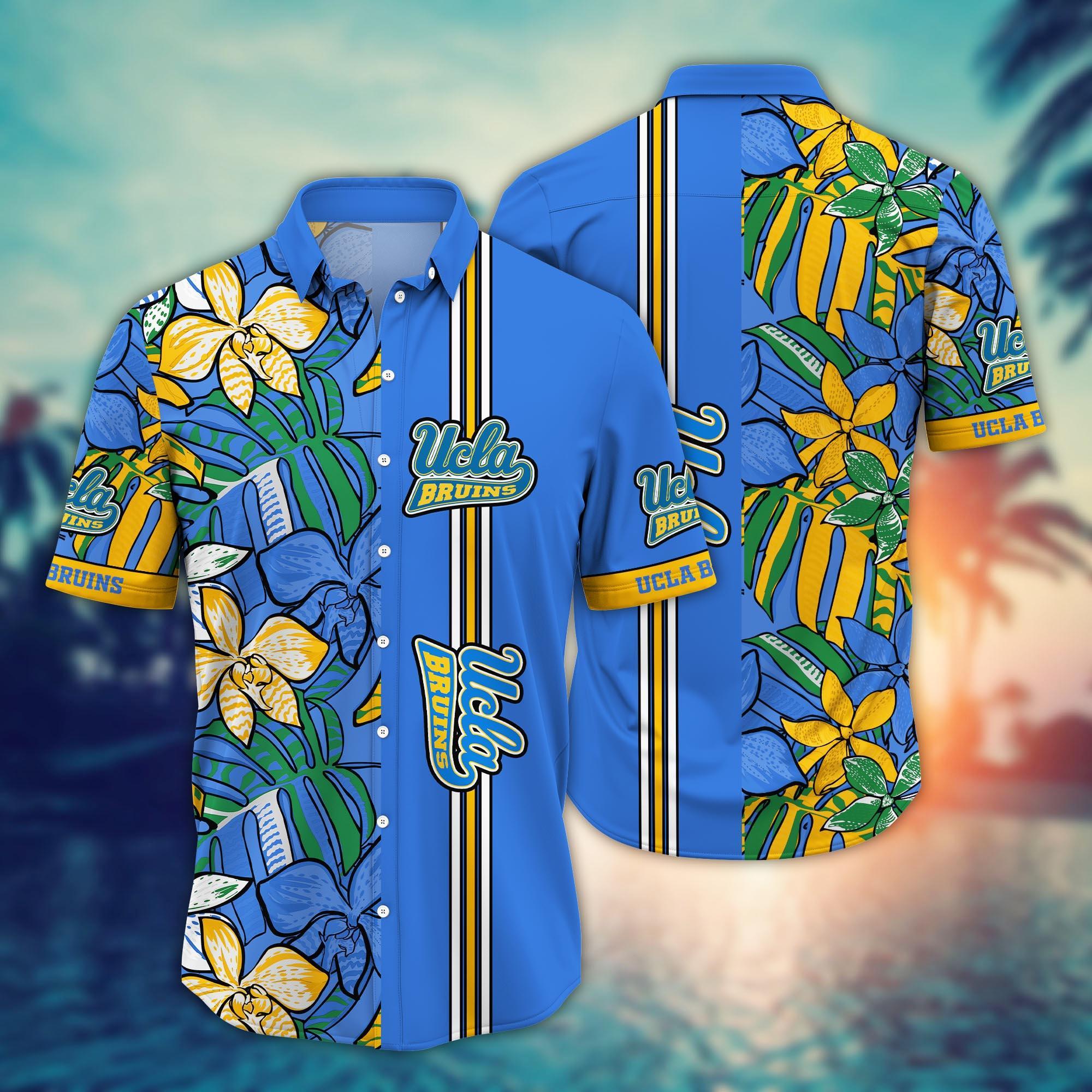 UCLA Bruins NCAA Flower Hawaii Shirt For Fans Style 33