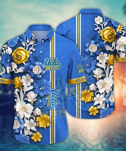 UCLA Bruins NCAA Flower Hawaii Shirt For Fans Style 37
