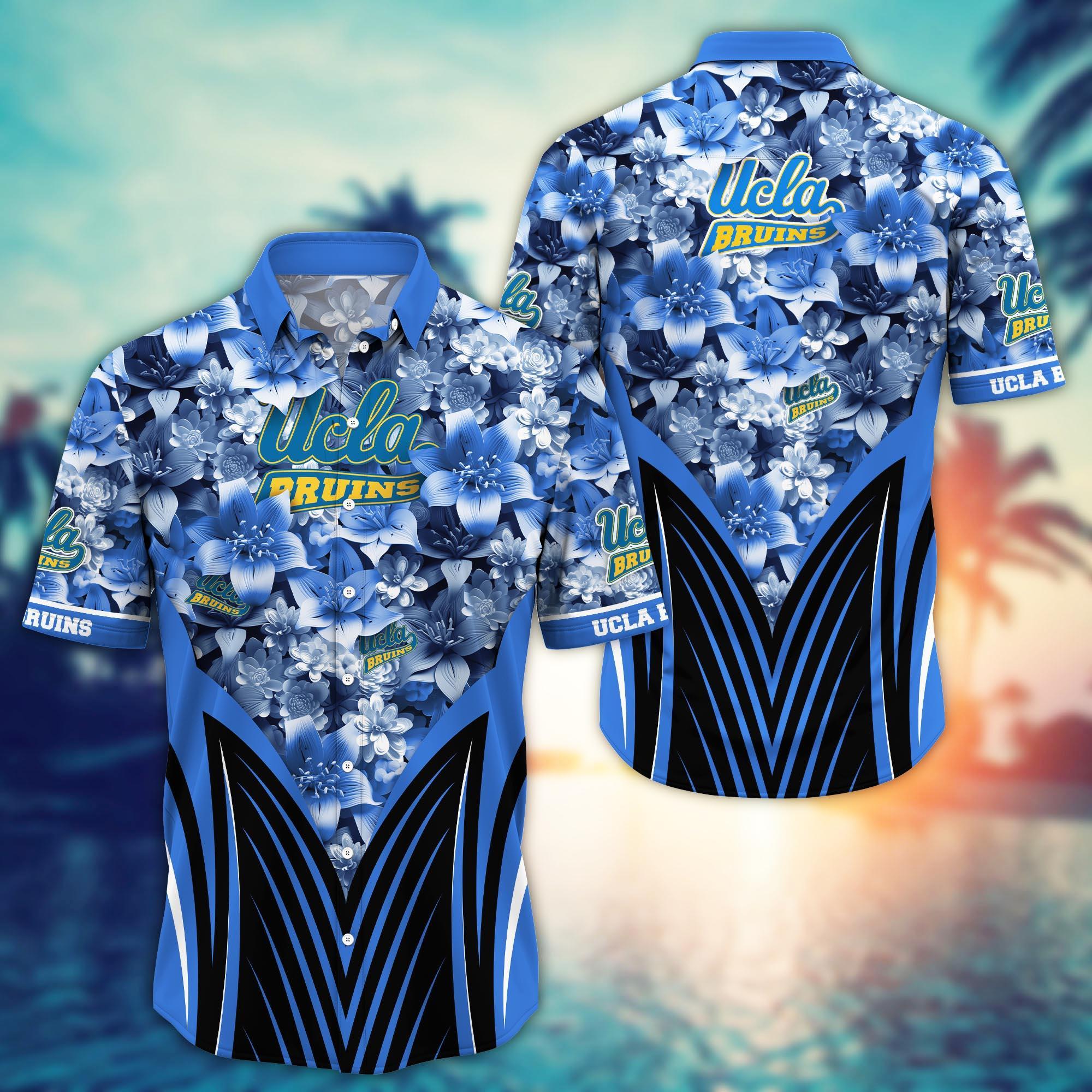 UCLA Bruins NCAA Hawaiian Shirt, Aloha Shirt Style 1