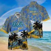 UCLA Bruins NCAA Palm Tree Pattern Hawaii Shirt For Sports Fans
