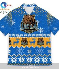 UCLA Bruins Sports Football American Ugly Christmas Hawaiian Shirt for Fans