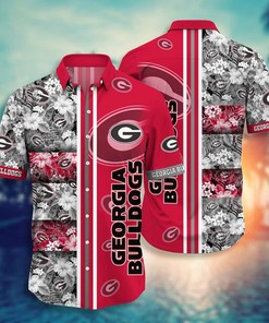UGA Hawaiian Shirt - Birthday Gift For Beach Lovers From Georgia Bulldogs