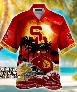 USC Trojans NCAA Best Hawaiian Shirt Ever- Customize Any Team Any League