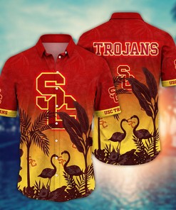 USC Trojans NCAA Flower Hawaii Shirt For Fans Style 10