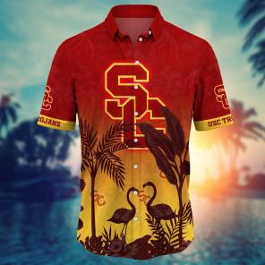 USC Trojans NCAA Flower Hawaii Shirt For Fans Style 10