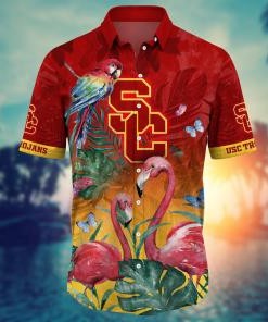 USC Trojans NCAA Flower Hawaii Shirt For Fans Style 11