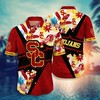USC Trojans NCAA Flower Hawaii Shirt For Fans Style 13
