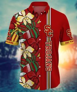 USC Trojans NCAA Flower Hawaii Shirt For Fans Style 15