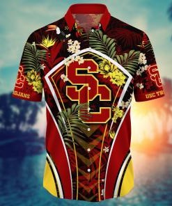 USC Trojans NCAA Flower Hawaii Shirt For Fans Style 18
