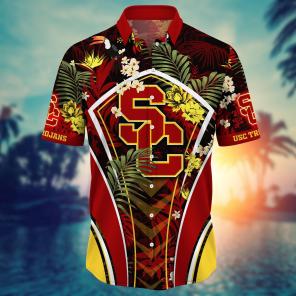 USC Trojans NCAA Flower Hawaii Shirt For Fans Style 18