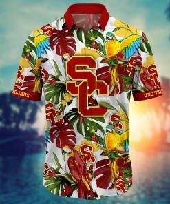 USC Trojans NCAA Flower Hawaii Shirt For Fans Style 2
