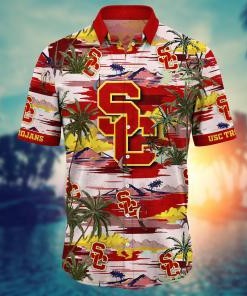 USC Trojans NCAA Flower Hawaii Shirt For Fans Style 20