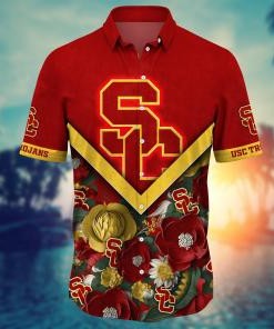 USC Trojans NCAA Flower Hawaii Shirt For Fans Style 21