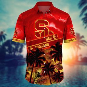 USC Trojans NCAA Flower Hawaii Shirt For Fans Style 22
