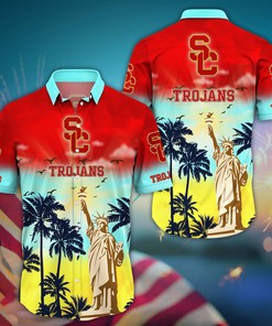 USC Trojans NCAA Flower Hawaii Shirt For Fans Style 23