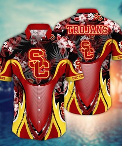 USC Trojans NCAA Flower Hawaii Shirt For Fans Style 24