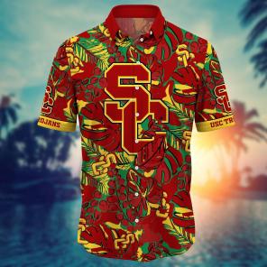 USC Trojans NCAA Flower Hawaii Shirt For Fans Style 29