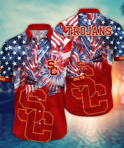 USC Trojans NCAA Flower Hawaii Shirt For Fans Style 31