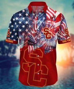 USC Trojans NCAA Flower Hawaii Shirt For Fans Style 31