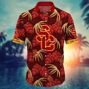 USC Trojans NCAA Flower Hawaii Shirt For Fans Style 32