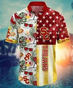 USC Trojans NCAA Flower Hawaii Shirt For Fans Style 7