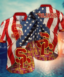 USC Trojans NCAA Flower Hawaii Shirt For Fans Style 9