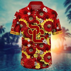 USC Trojans NCAA Hawaiian Shirt for This Summer Customize Shirt Any Team