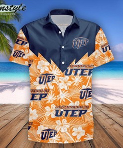 UTEP Miners Genuine NCAA Hawaiian Shirt