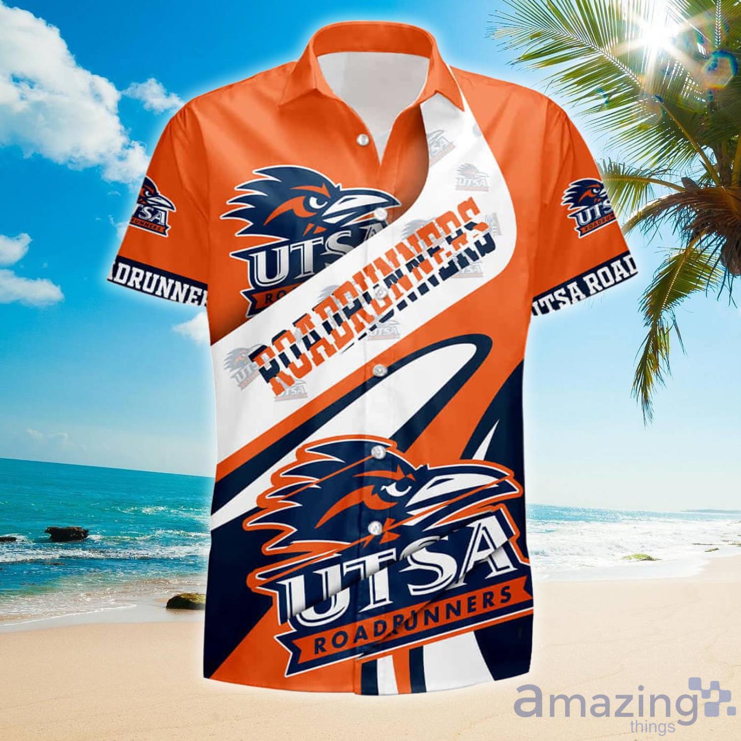 UTSA Roadrunners Hawaii Gift For Summer Hawaiian Shirt And Shorts - Perfect Outfit for Fans