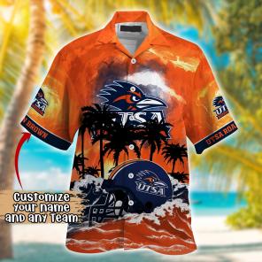 UTSA Roadrunners NCAA Best Hawaiian Shirt Ever- Customize Any Team Any League