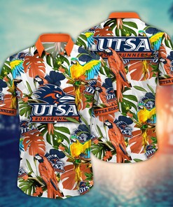 UTSA Roadrunners NCAA Flower Hawaii Shirt For Fans Ver 1