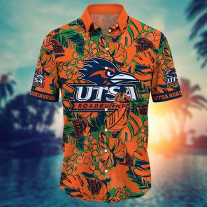 UTSA Roadrunners NCAA Flower Hawaii Shirt For Fans Ver 12