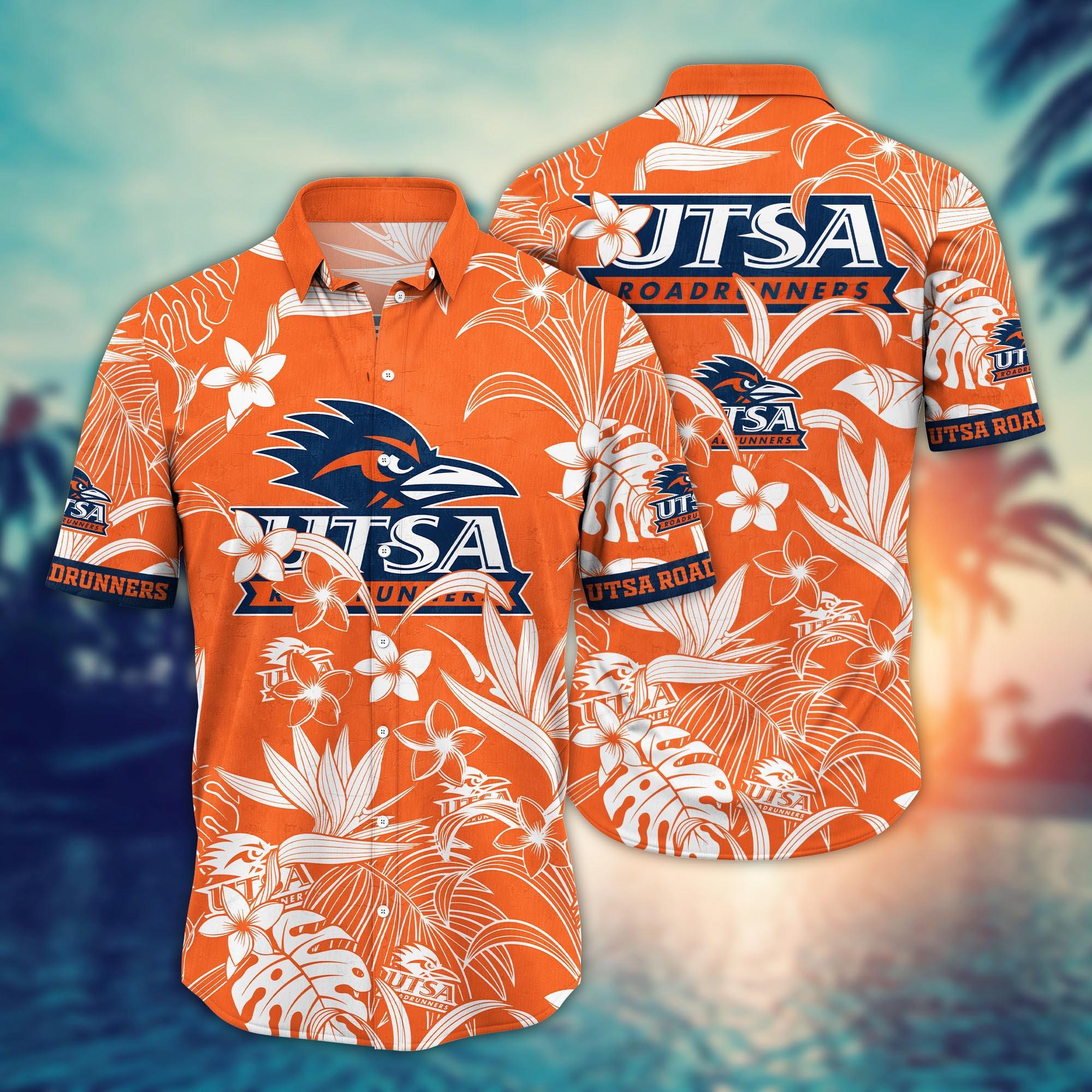 UTSA Roadrunners NCAA Flower Hawaii Shirt For Fans Ver 13