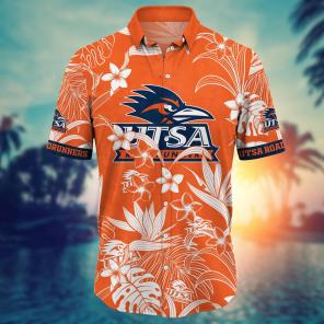 UTSA Roadrunners NCAA Flower Hawaii Shirt For Fans Ver 13